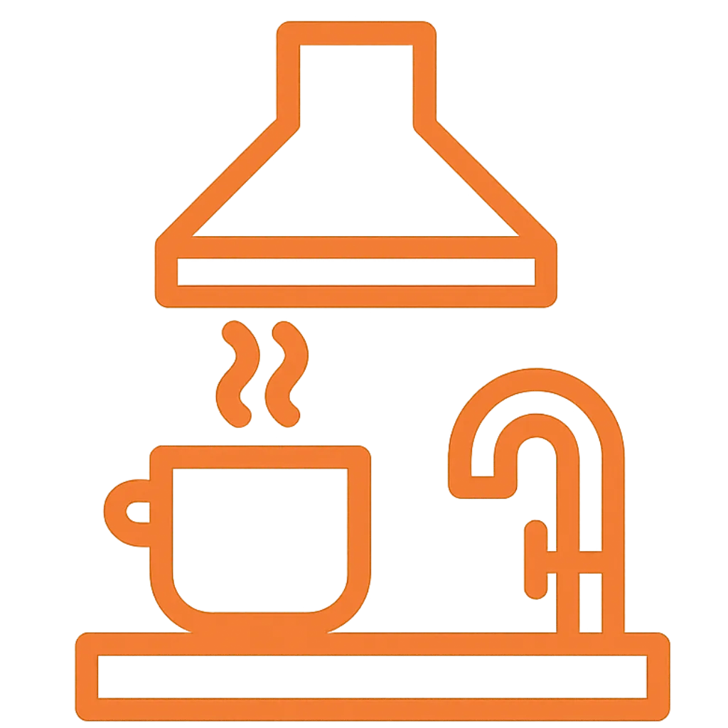 Restaurants and Commercial Kitchens icon